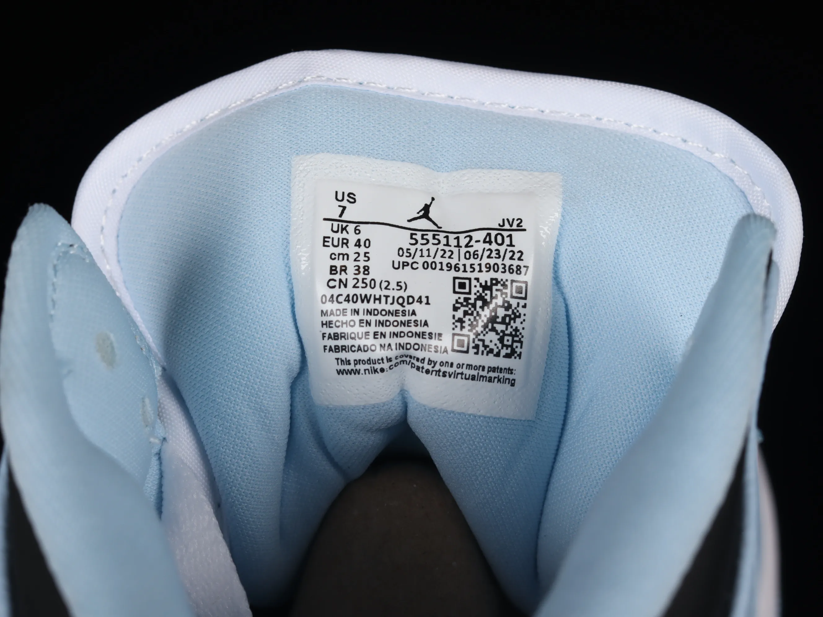 All Categories Air Jordan Jordan Series Basketball Shoes Air Jordan 1 Mid Air Jordan 1 Mid "University Blue" AJ1 Joe 1 Fresh Blue China Basketball Shoes 555112-401